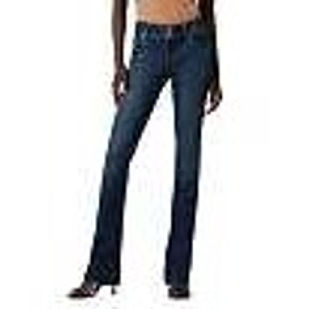 Hudson Beth Baby Boot Jeans Frayed Hem Medium Wash Size 27